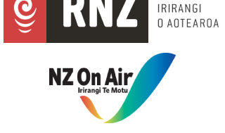 RNZ NZ On Air joint logo