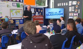 face the classroom